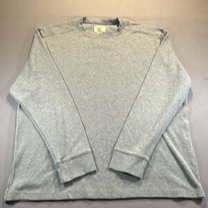 Timberland Waffle Knit Crewneck Thermal Long Sleeve Shirt - Mens XL